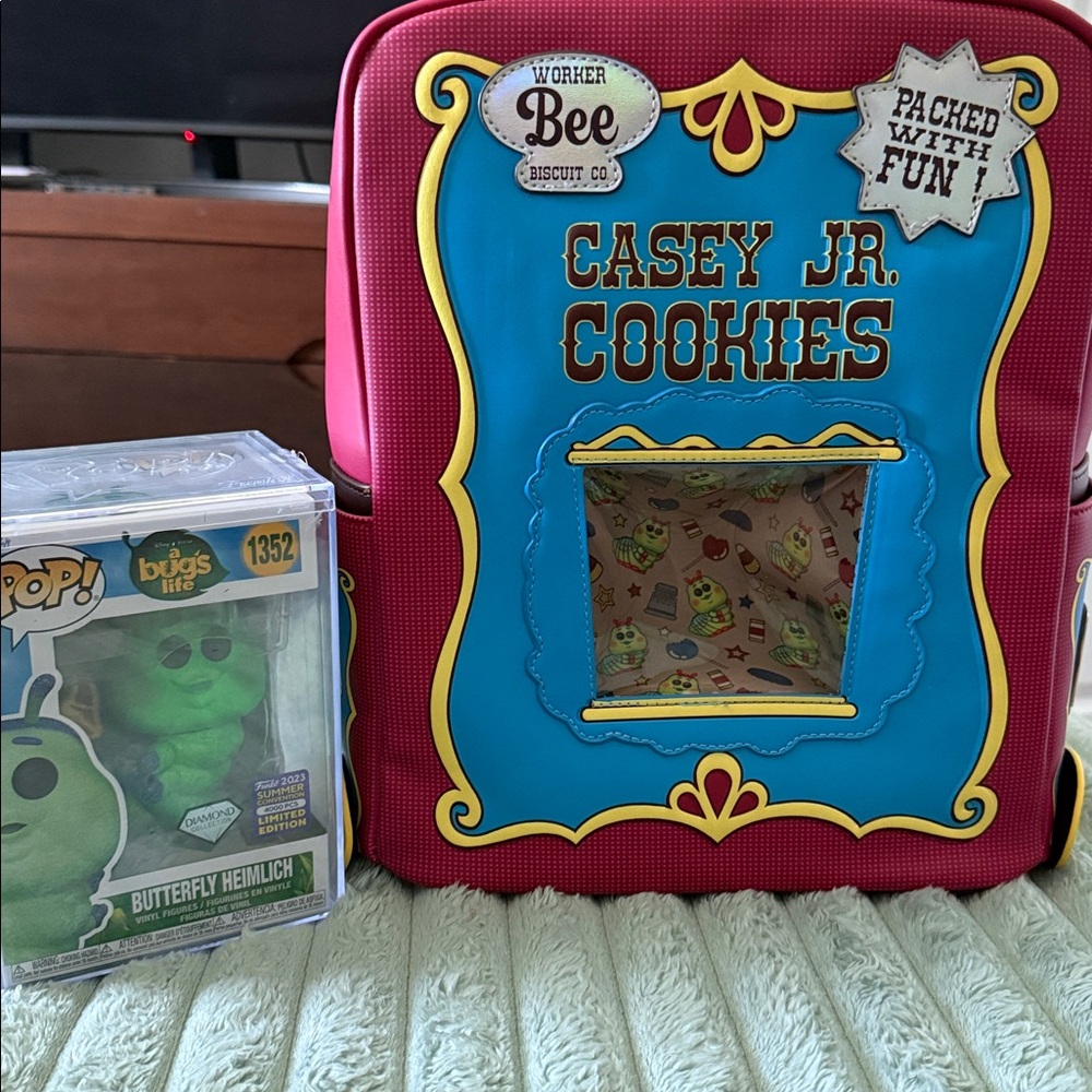 Casey Jo Cookies Blue and Purple Backpack